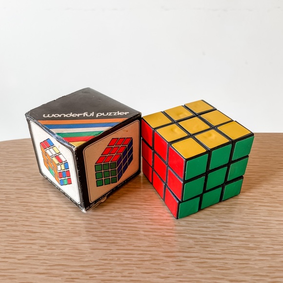 Cube Toys Vintage Rubiks Cube Poshmark